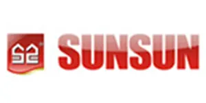 Sunsun red Logo with icon