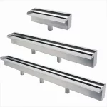 Multiple Stainless Steel Spillway waterfall