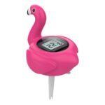Solar Digital Thermometer with Light