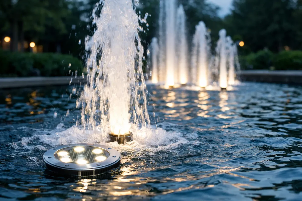 Choosing Fountain Underwater Lights