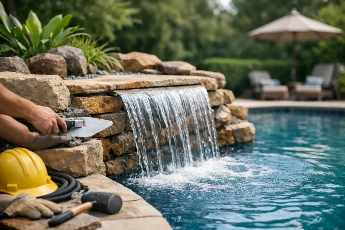 Pool Waterfall Feature Installation Guide