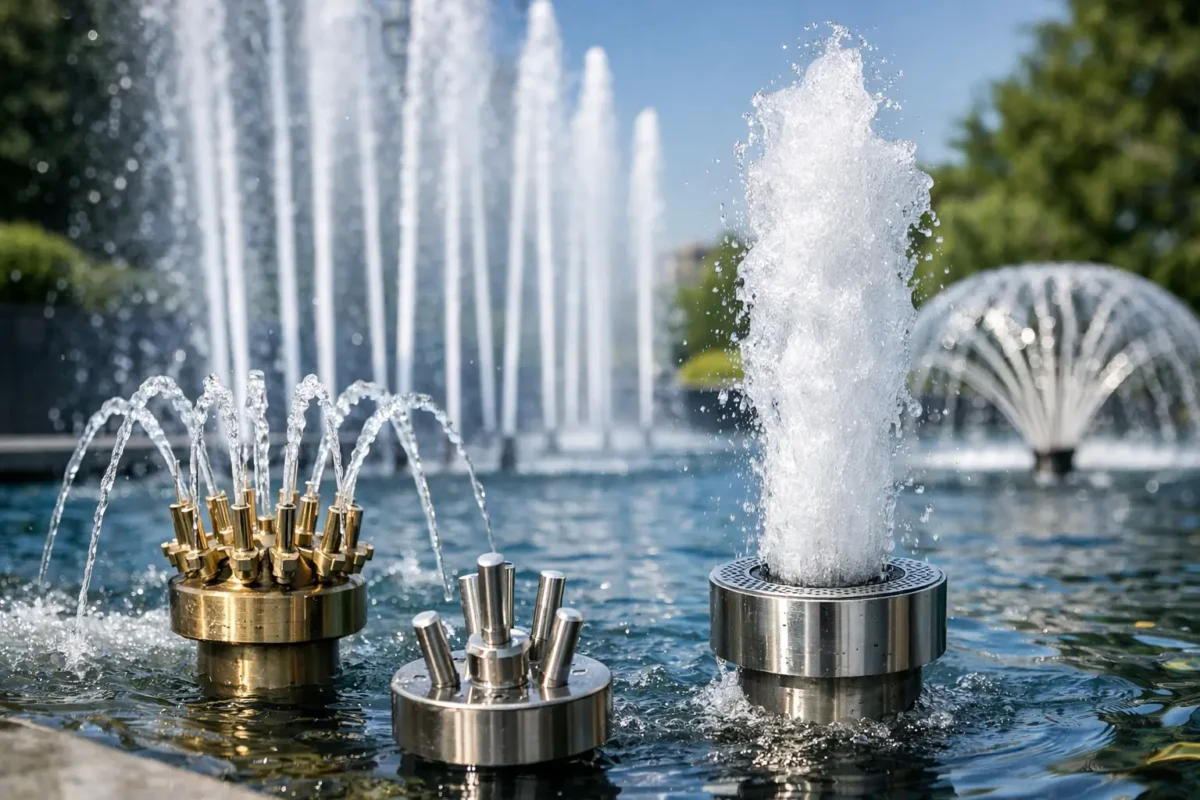 Fountain Nozzles for Premium Water Features