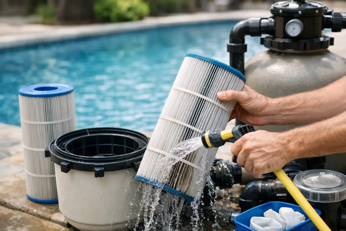 How to Maintain Pool Filters Properly