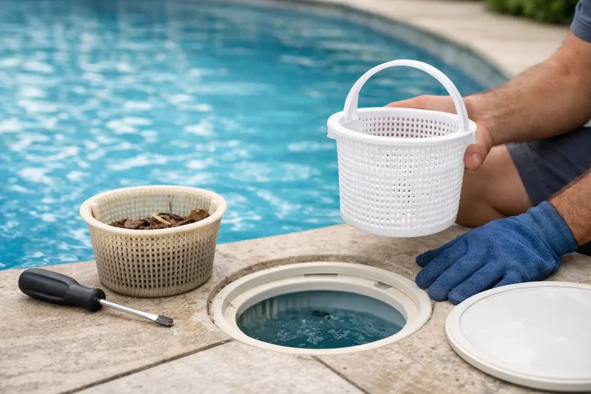 Pool Skimmer Basket Replacement Guide