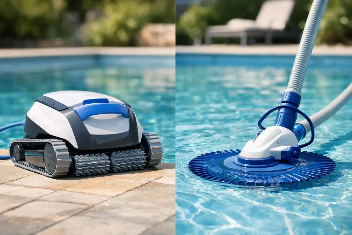 Robotic Cleaner vs Suction for Your Pool