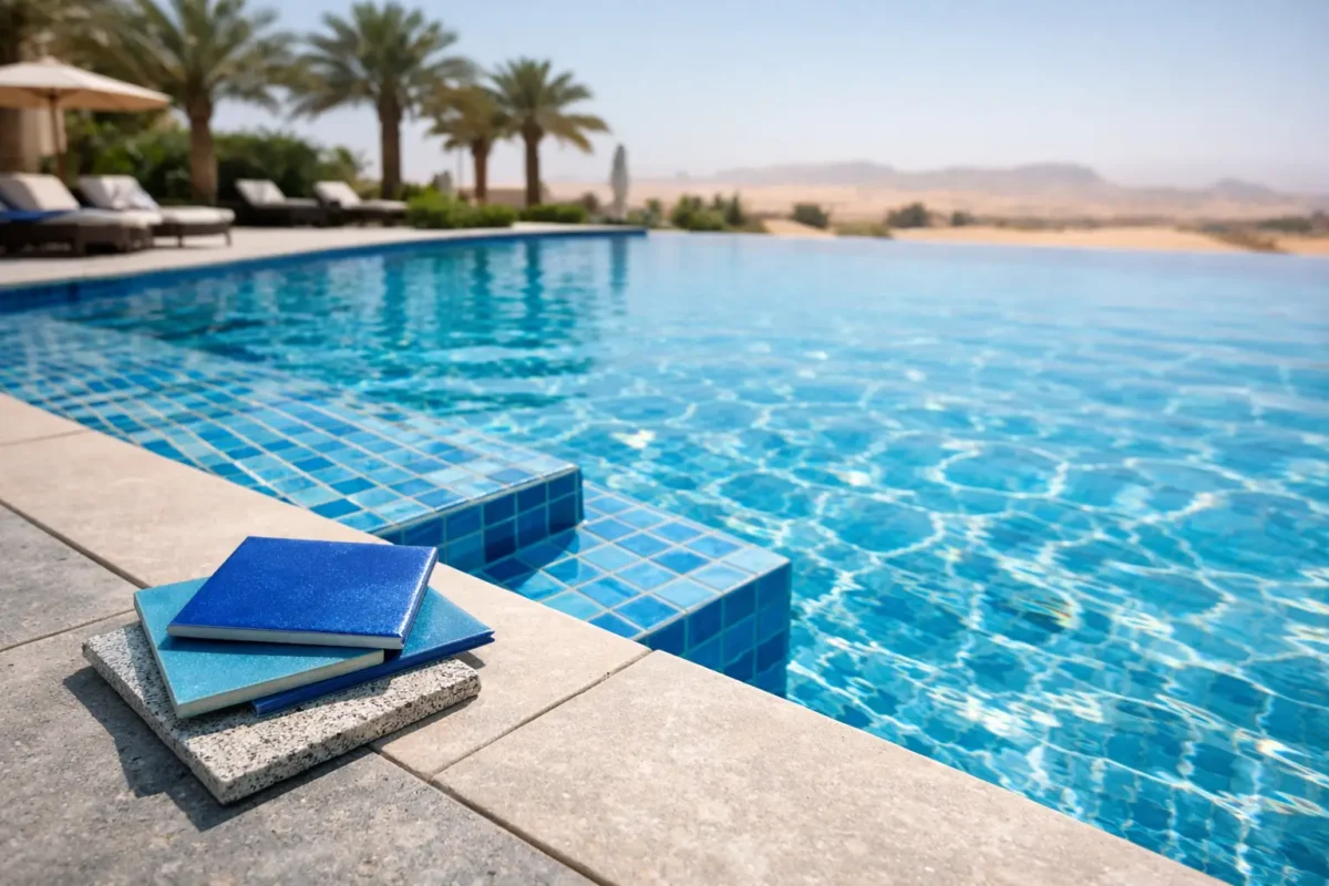 Swimming Pool Tiles That Perform in UAE Heat