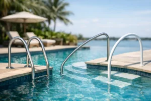 Best Pool Handrails for Safe, Stylish Access