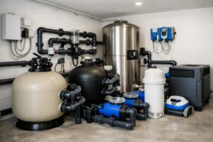 Pool Equipment Room Example for Premium Builds