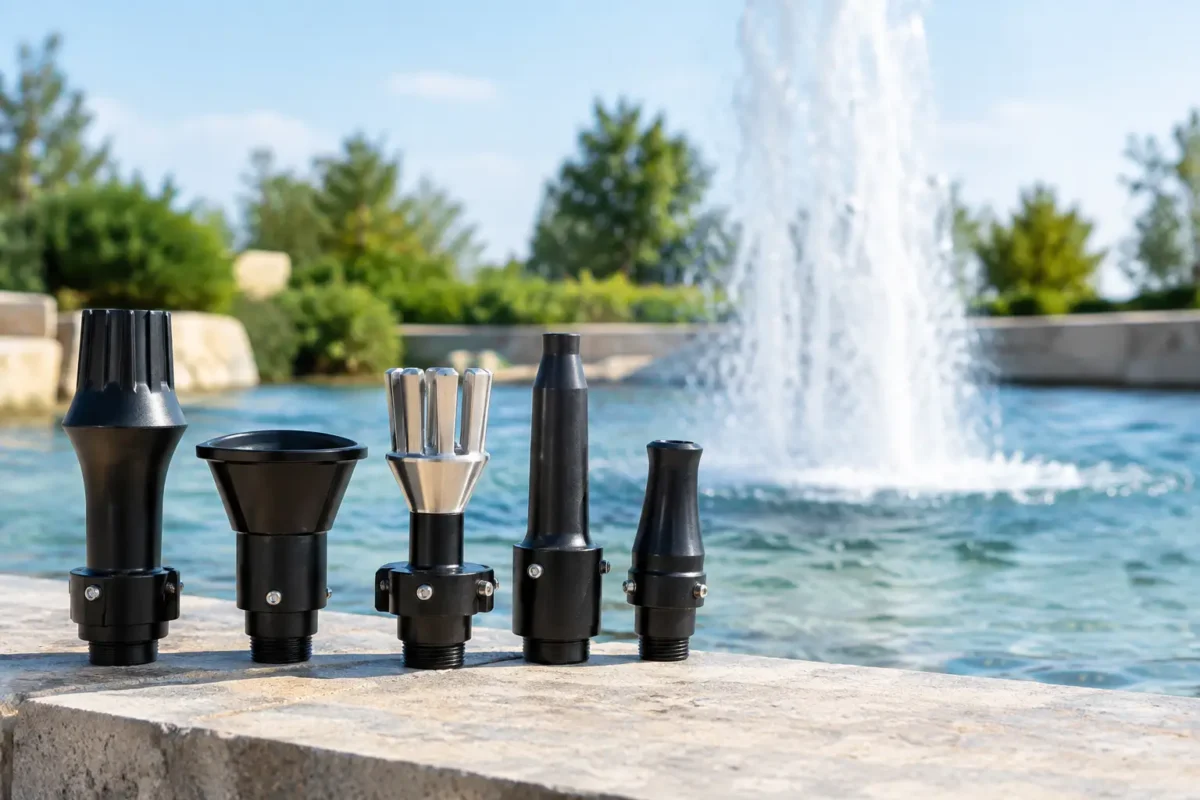 Foam Nozzle Selection for Premium Water Features