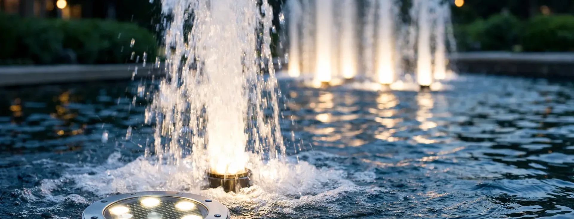 Choosing Fountain Underwater Lights