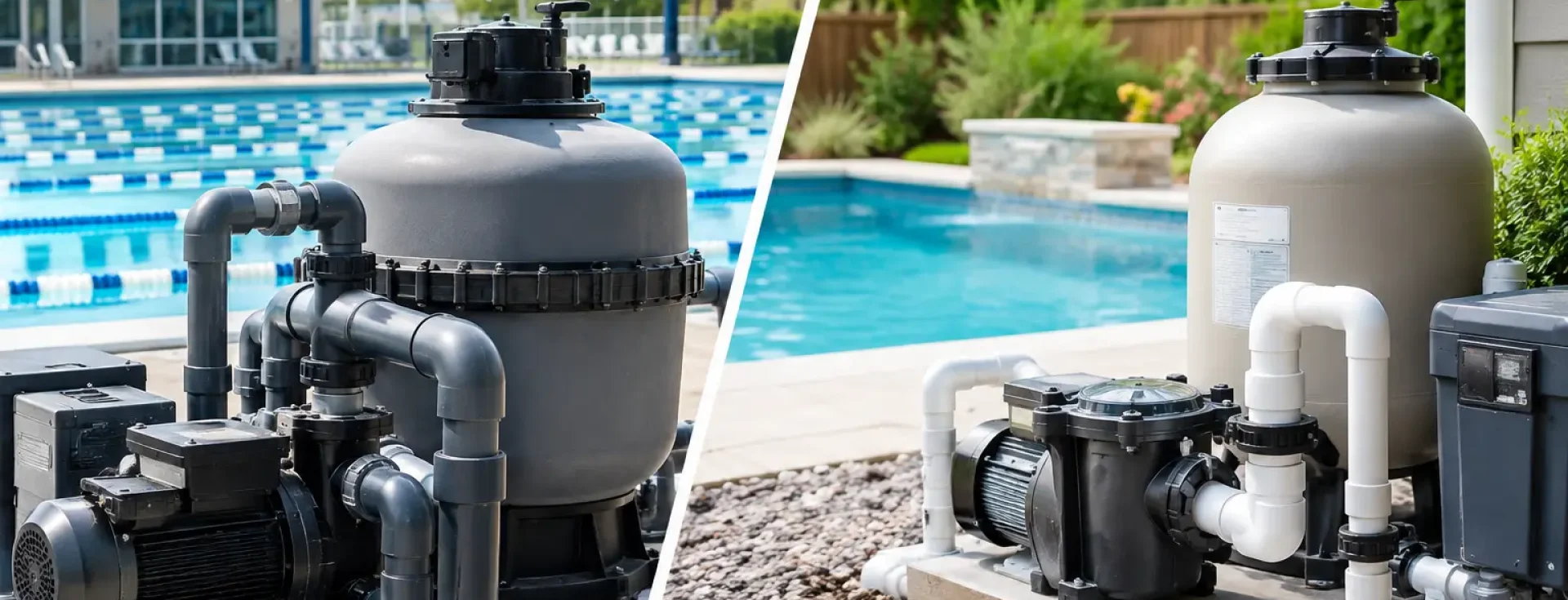 Commercial Versus Residential Pool Equipment