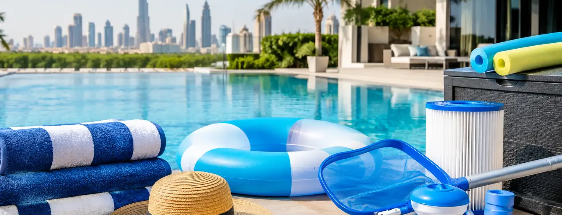 Essential Villa Pool Accessories List for UAE Homes