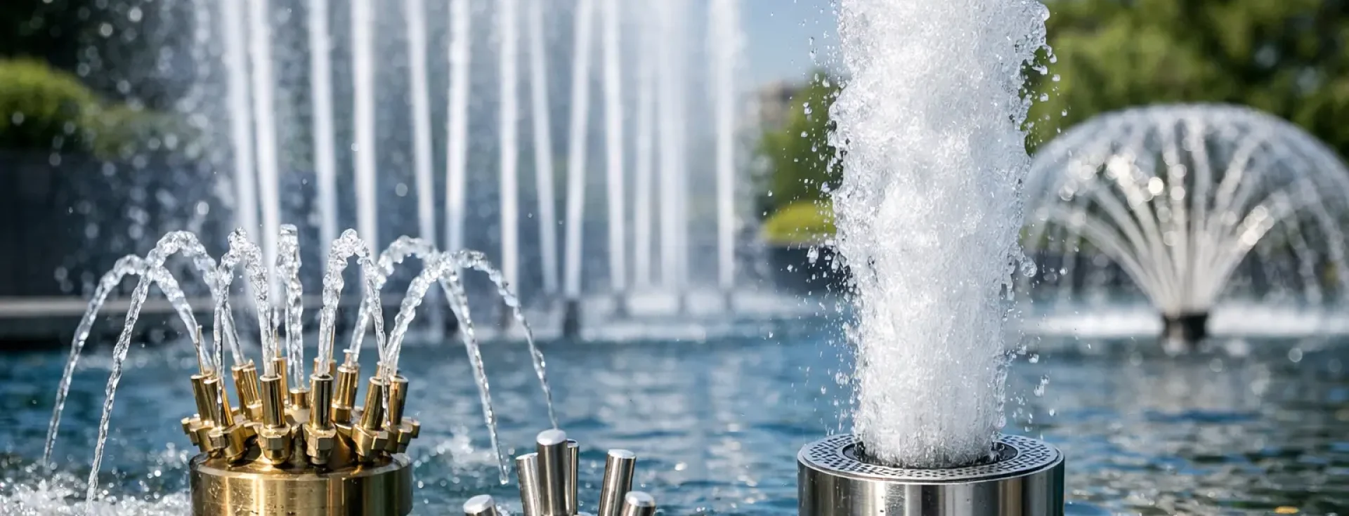 Fountain Nozzles for Premium Water Features