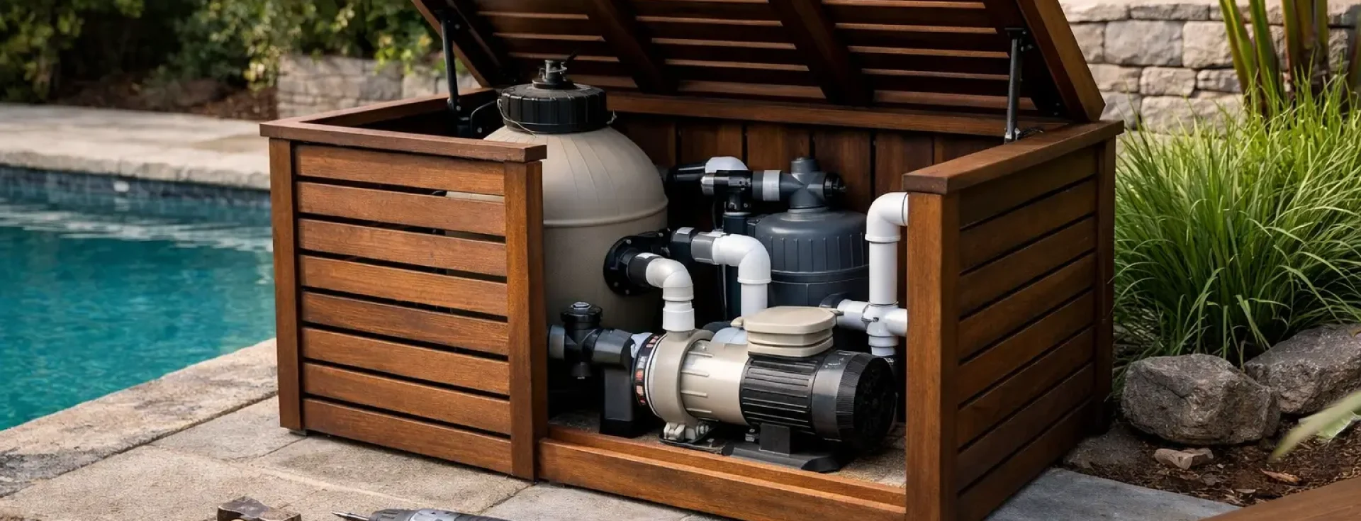 How to Build a Pool Equipment Cover