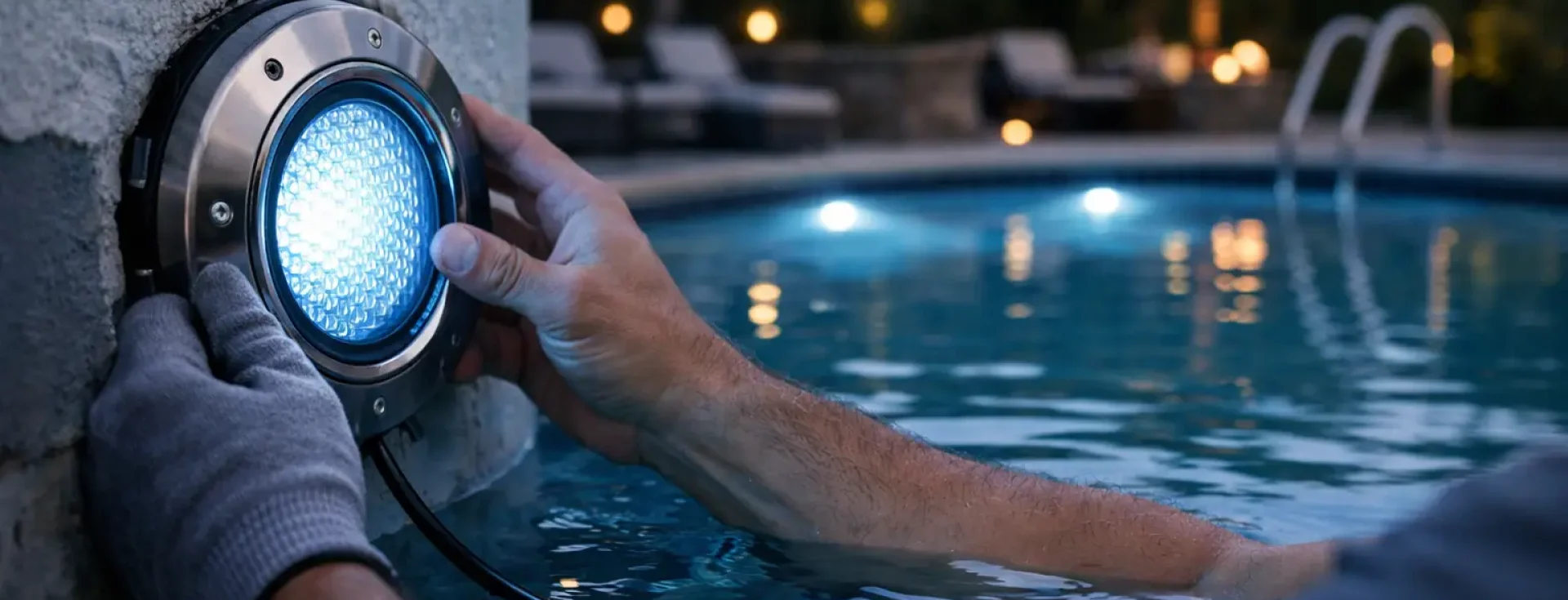 How to Install Pool Lights Correctly