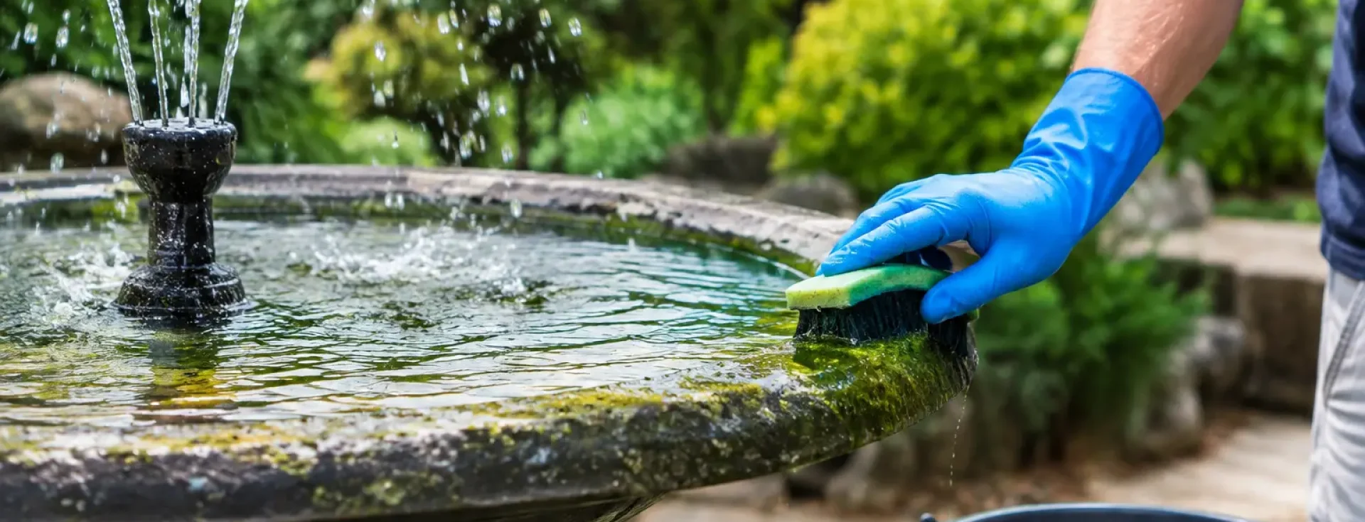 How to Remove Fountain Algae Safely and Effectively
