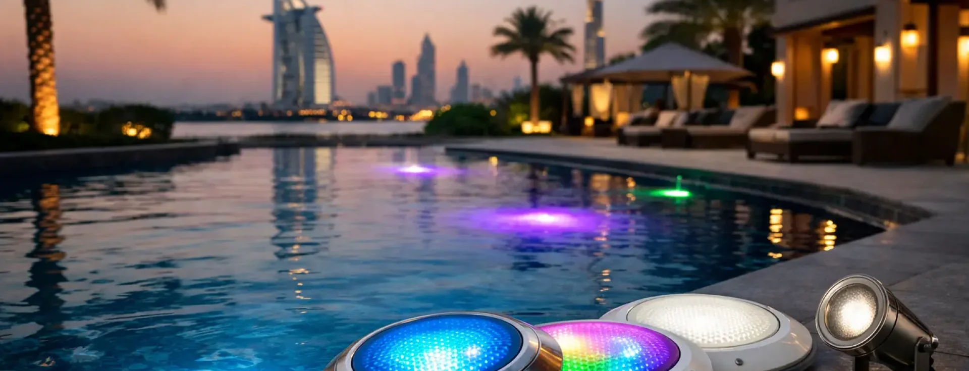 LED Pool Lights Comparison for UAE Properties