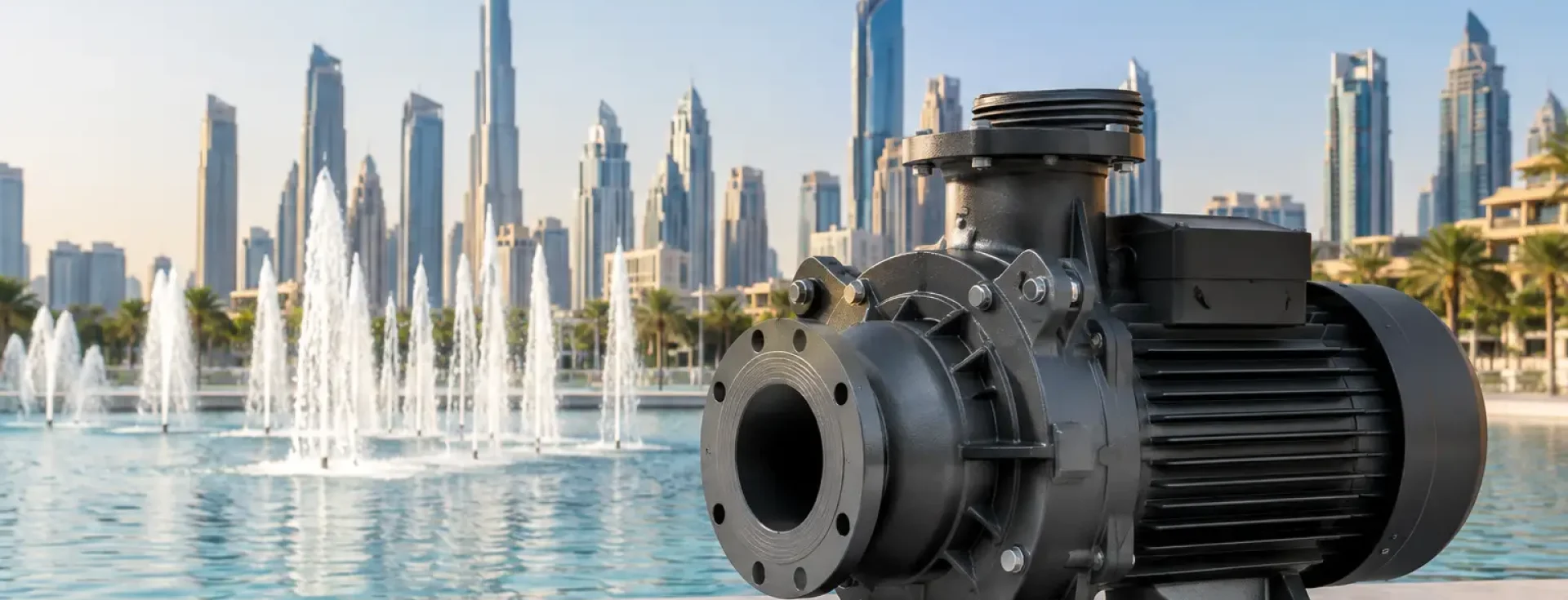 SFP-48000 Fountain Pump Selection for UAE Projects