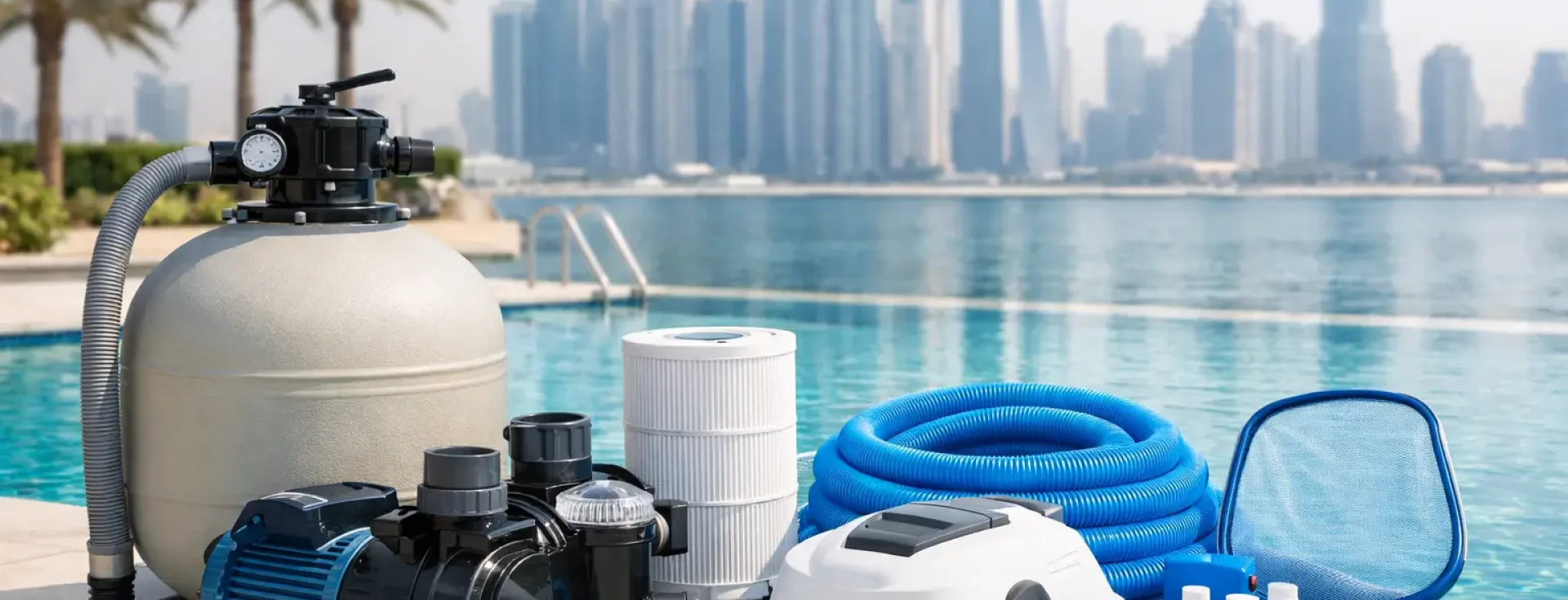 Swimming Pool Equipment Suppliers for UAE Projects