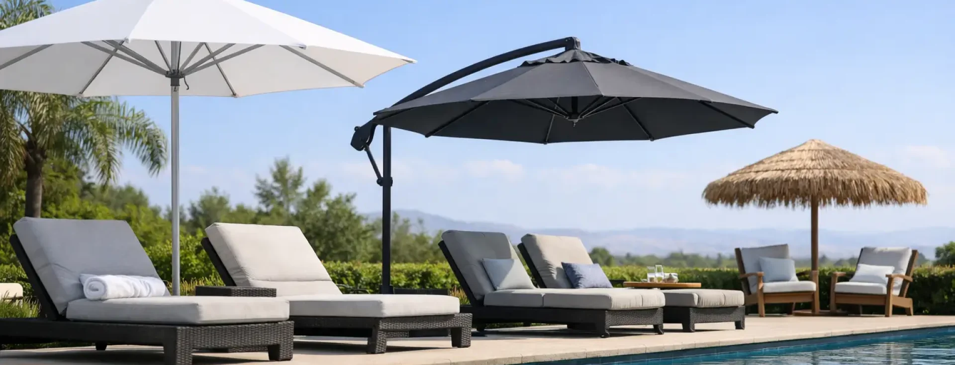 Swimming Pool Umbrella Choices That Perform
