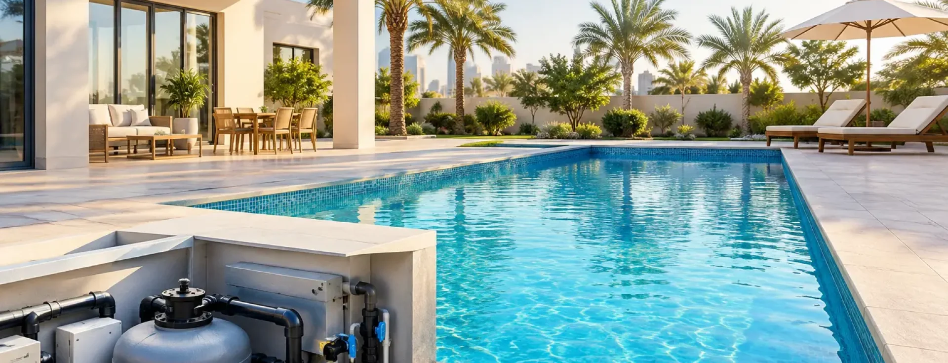 Villa Pool Retrofit for Better UAE Performance